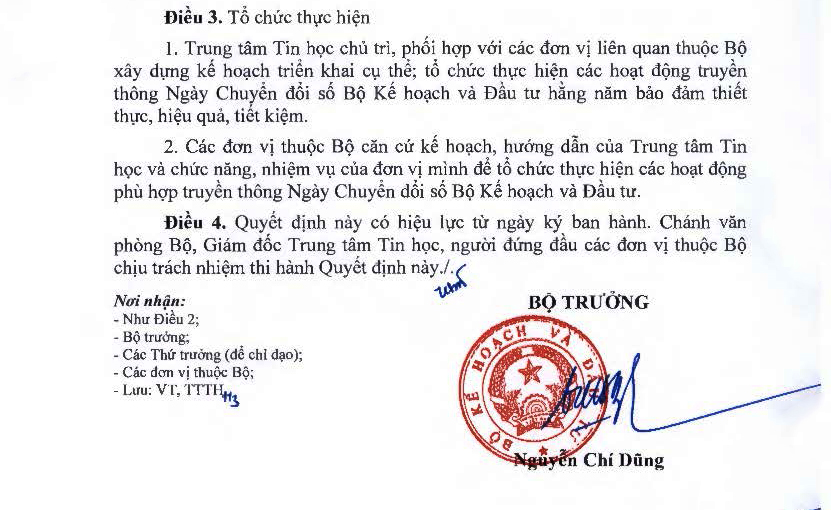 Quyết định số 1533/QĐ-BKHĐT